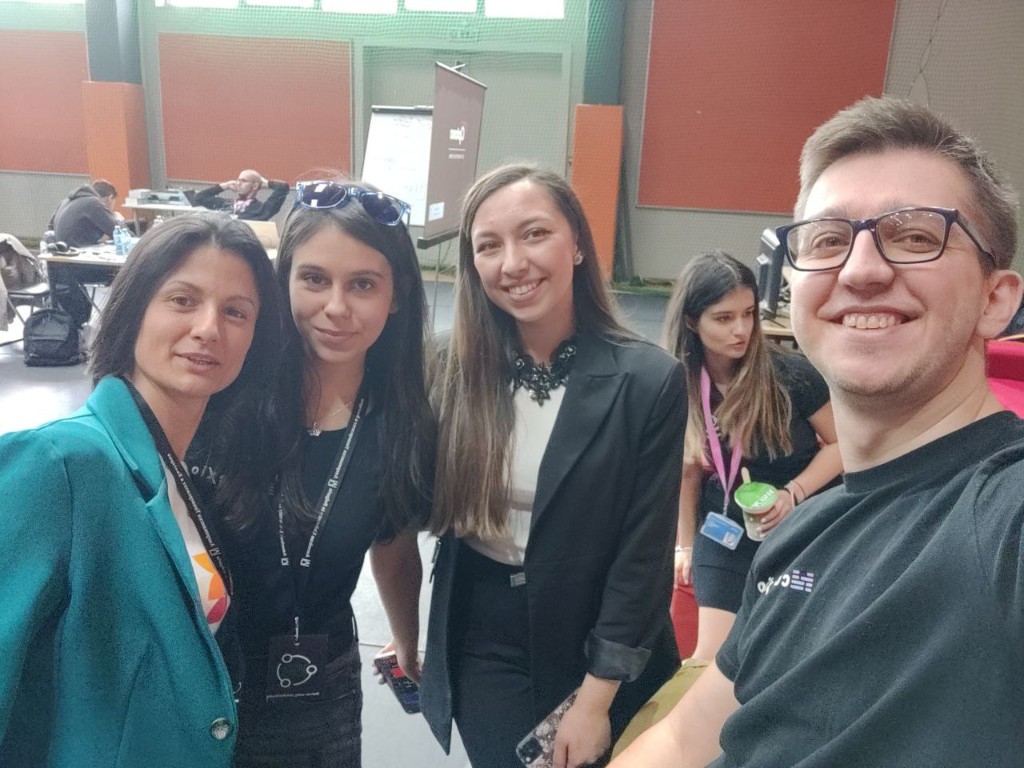 Our team at the AUBG hackathon