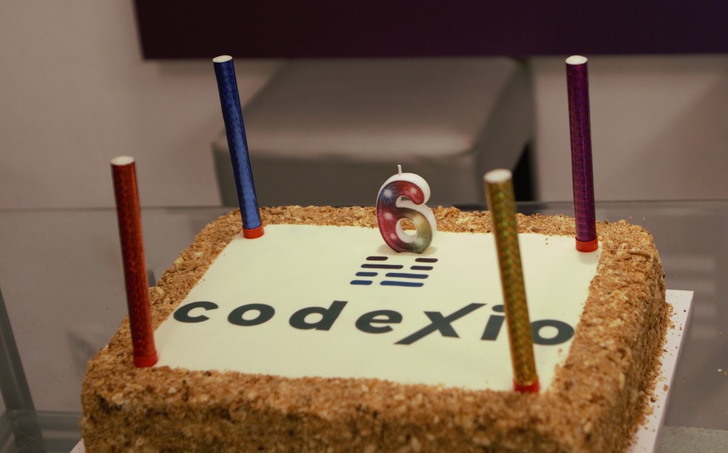 The birthday cake in all its glory