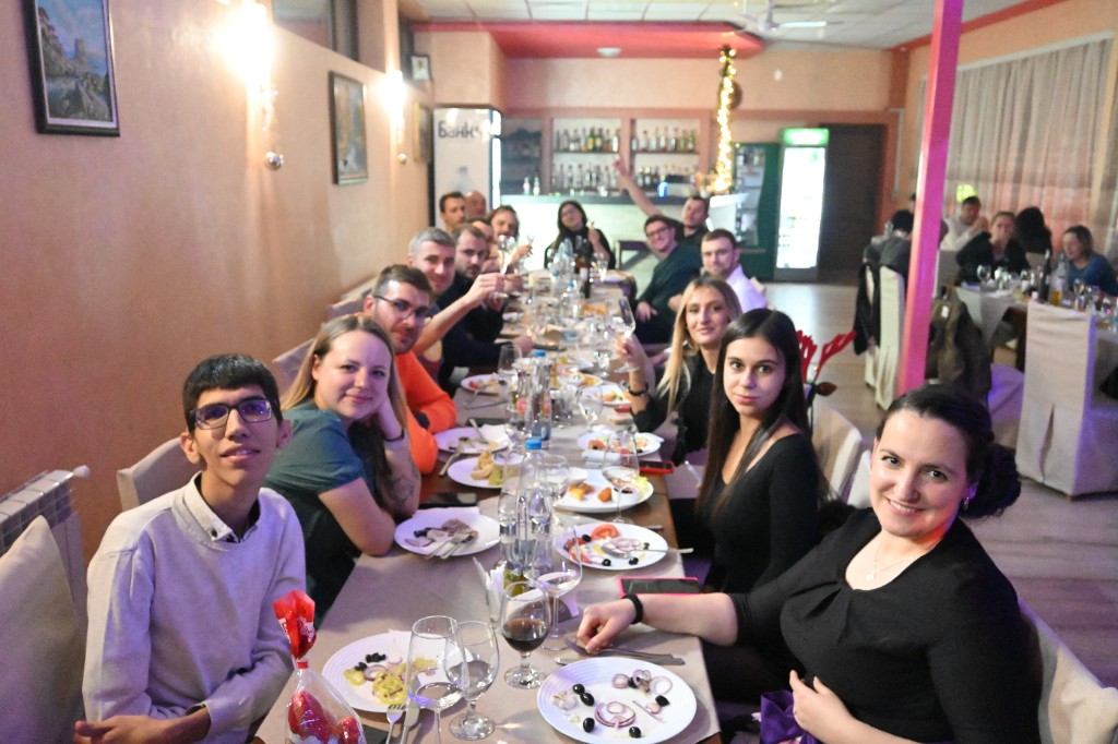 Gift exchange between teammates